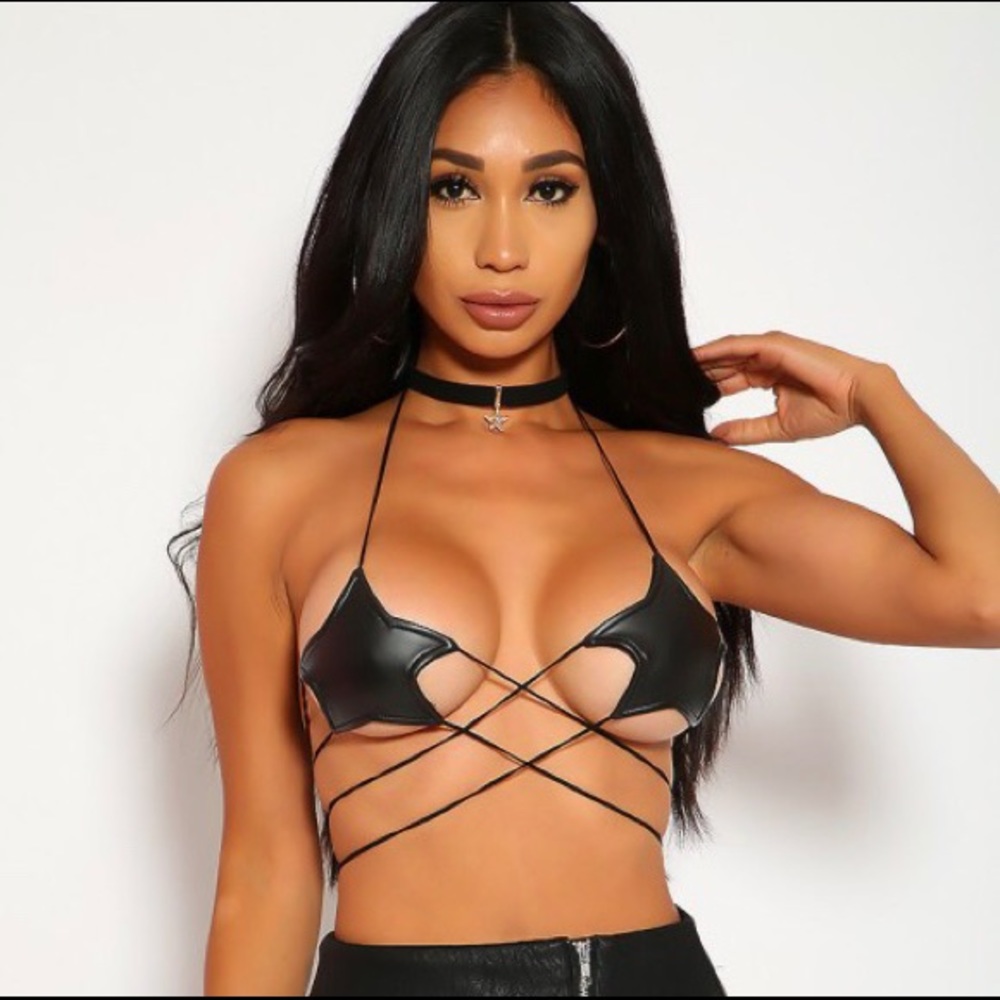 BRAND NEW WRAP RAVE STAR TOP!